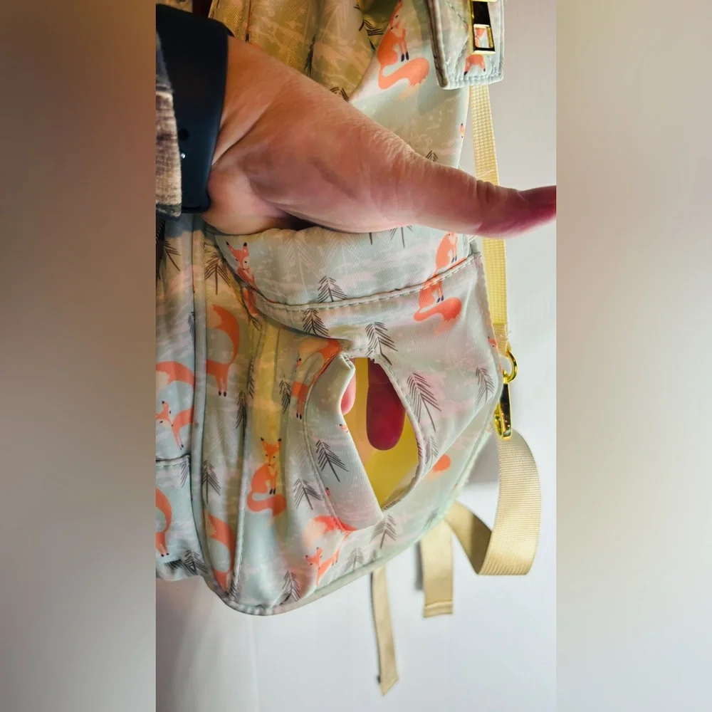 Armbq Fox Print baby Backpack